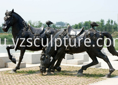 Bronze Large Horse Sculpture